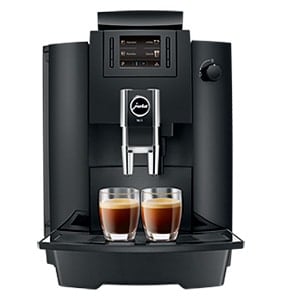 JURA WE6 Piano Black + GRATIS 6 KG Espresso Donker