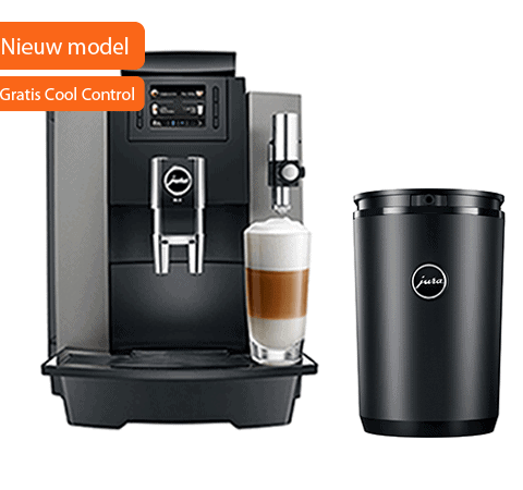 JURA WE8 Dark Inox (EA) + GRATIS Cool Control