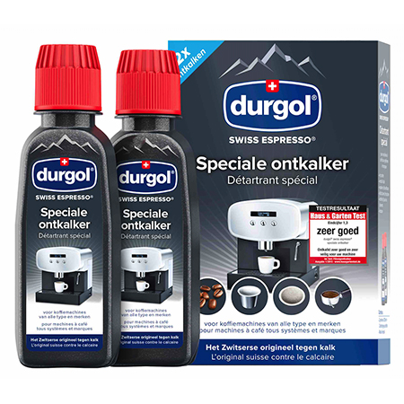 Durgol Swiss Espresso | 2x 125 Ml | Voor Vol- En Halfautomaten En Capsulemachines