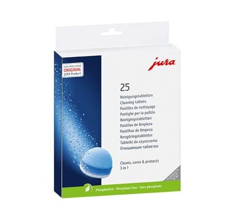 JURA 3 In 1 Reinigings Tablet (25 Stuks)